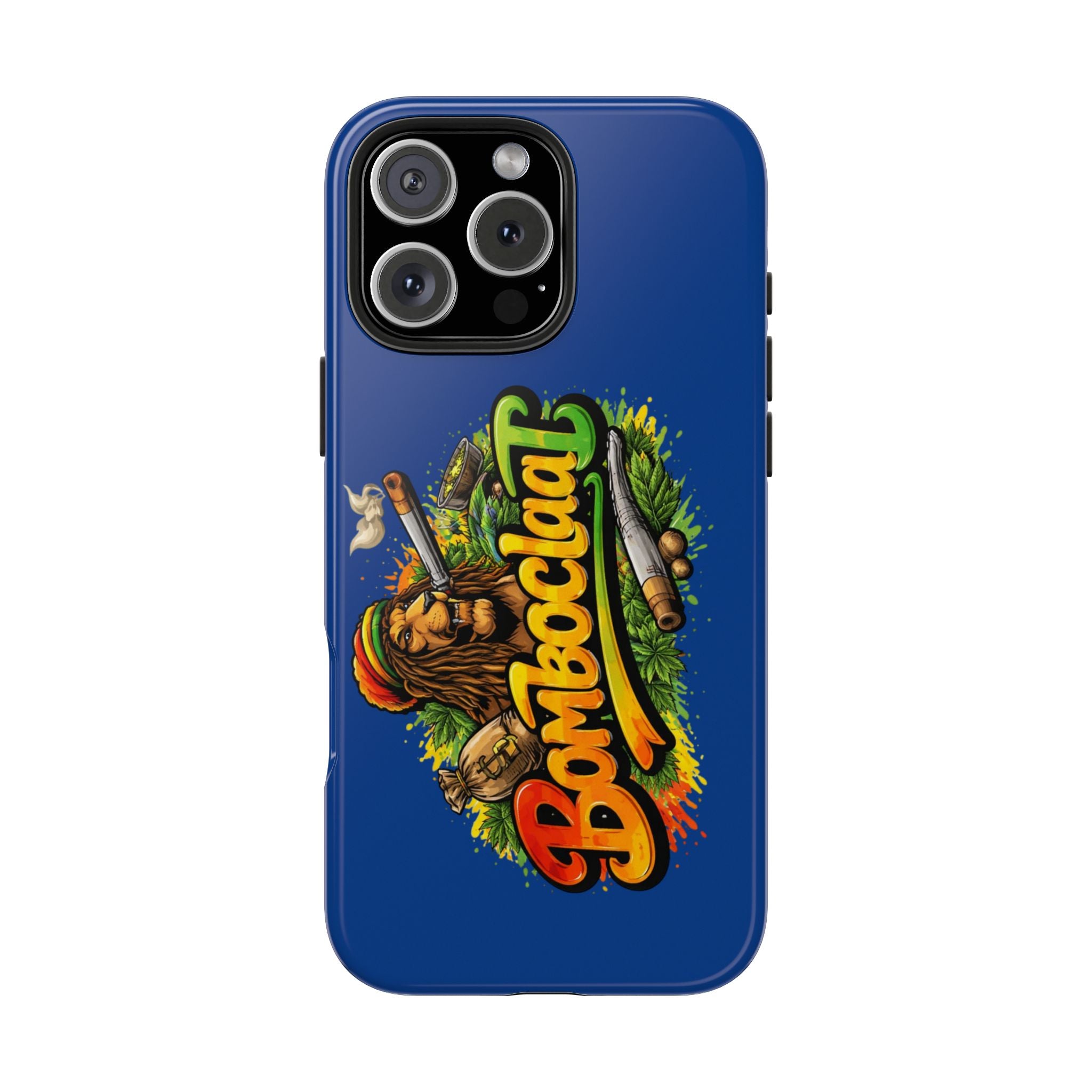 Rasta Lion Smoking  bomboclaat Phone Case | Tough Phone Cases