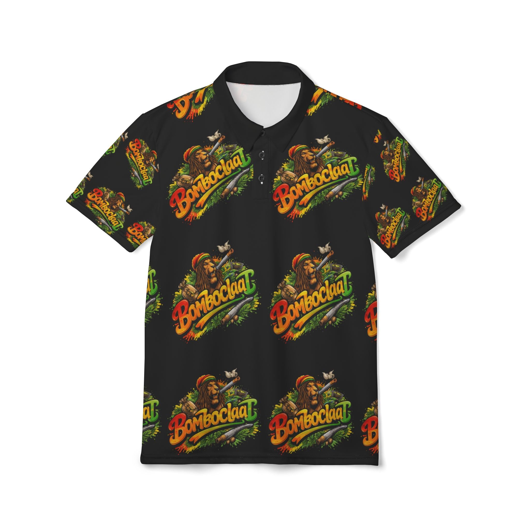 Bomblocat Logo All-Over Print Polo Shirt