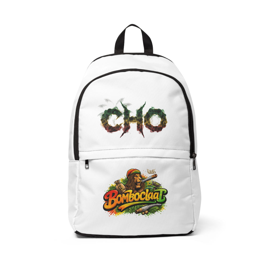 Rasta Vibes "Bomboclaat" Graphic Backpack