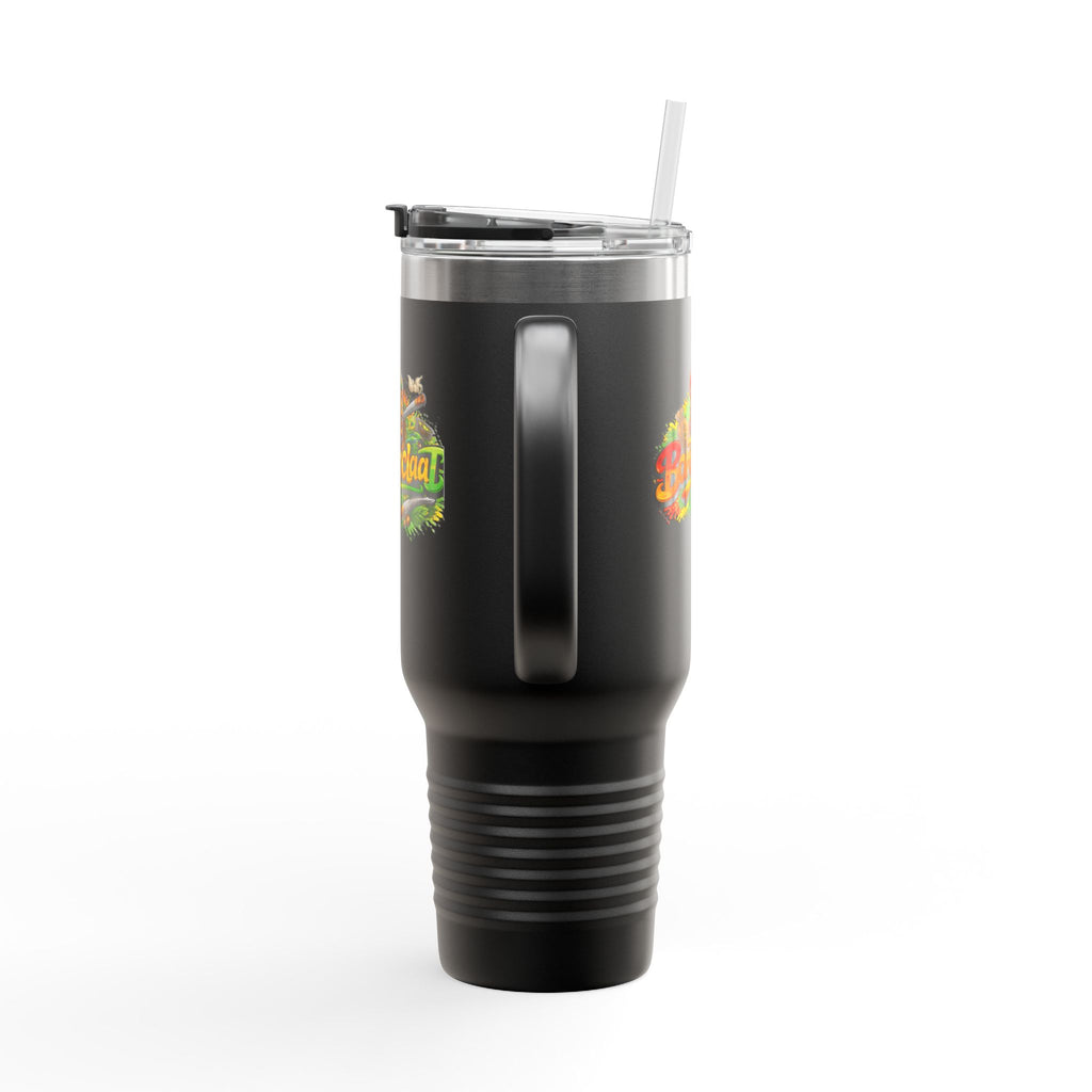 Bomboclaat Travel Mug — 40oz Insulated Tumbler with Rasta Reggae Design