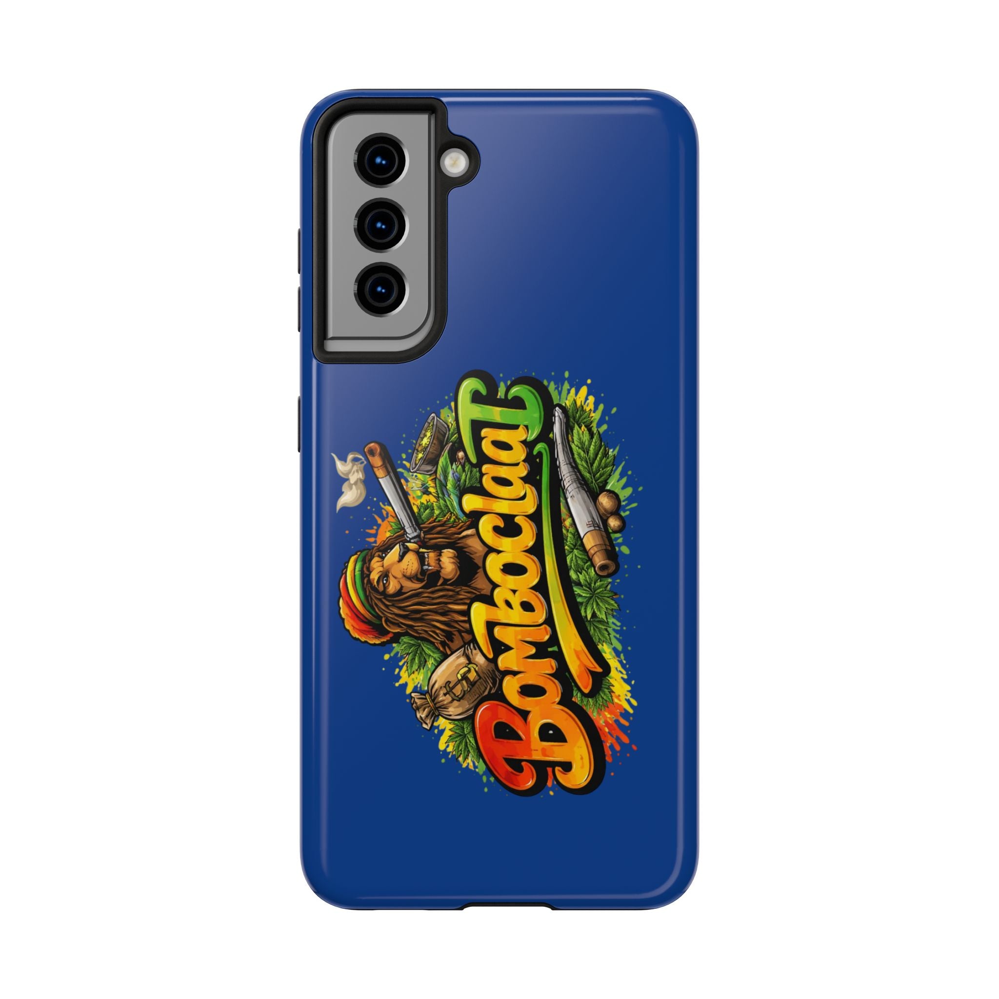 Rasta Lion Smoking  bomboclaat Phone Case | Tough Phone Cases