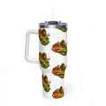40oz Vacuum Tumbler – Colorful Bombochar Logo Stainless Travel Mug (Insulated)