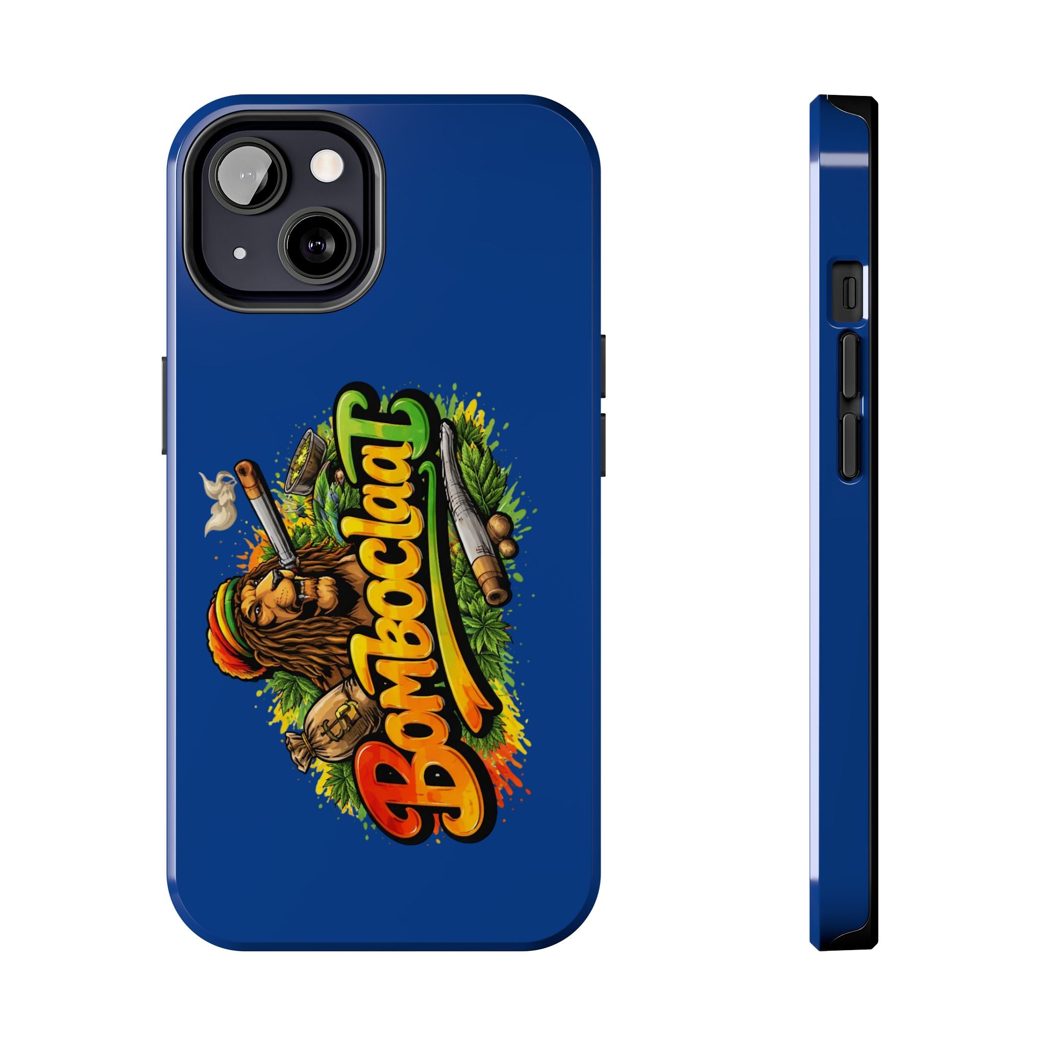 Rasta Lion Smoking  bomboclaat Phone Case | Tough Phone Cases