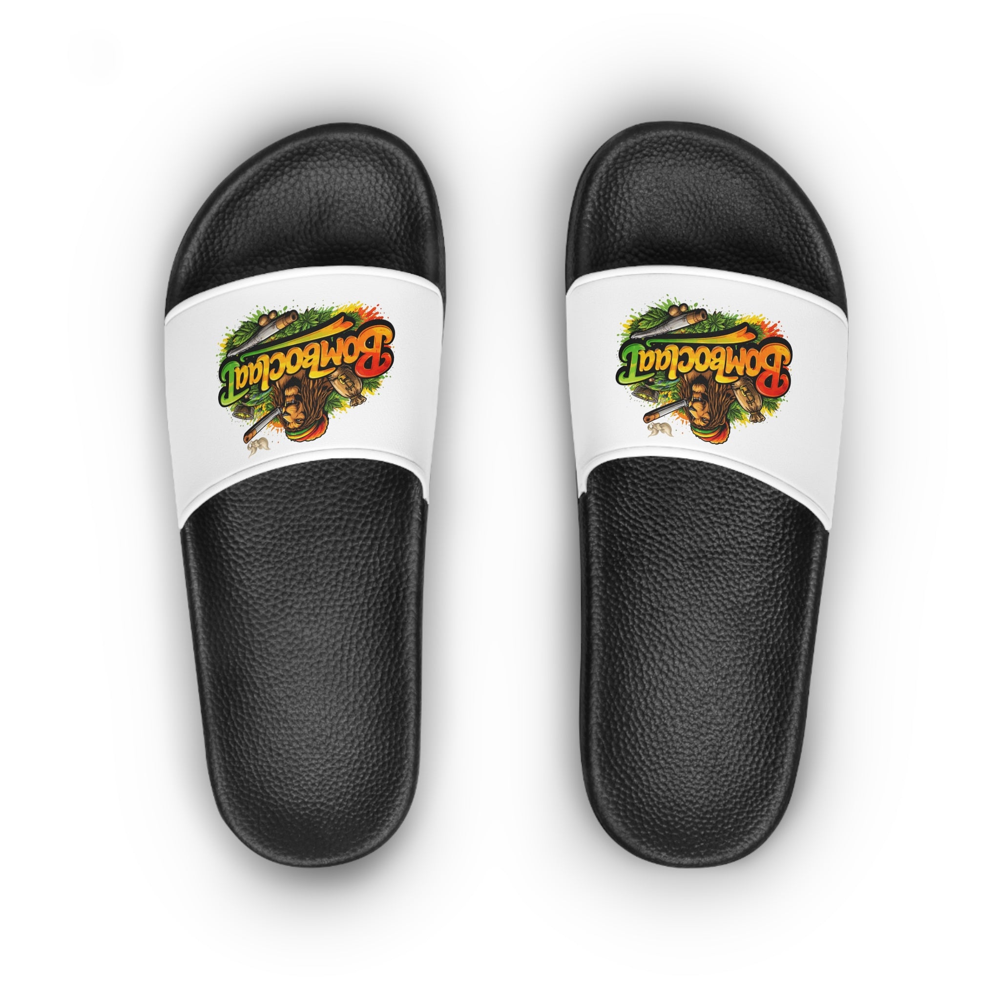 BomBoccat Graphic Slide Sandals — Women's Casual Beach & Pool Slides