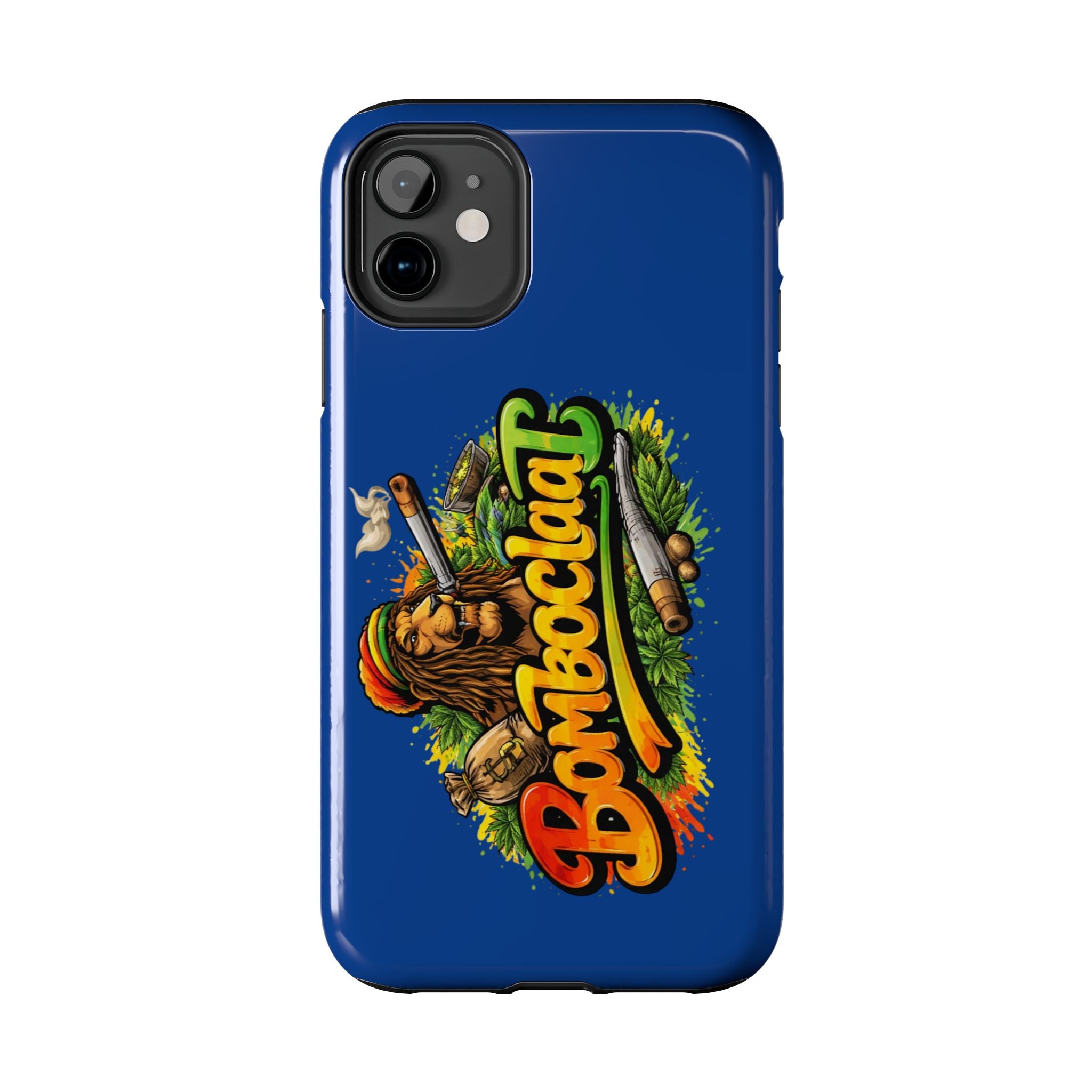 Rasta Lion Smoking  bomboclaat Phone Case | Tough Phone Cases
