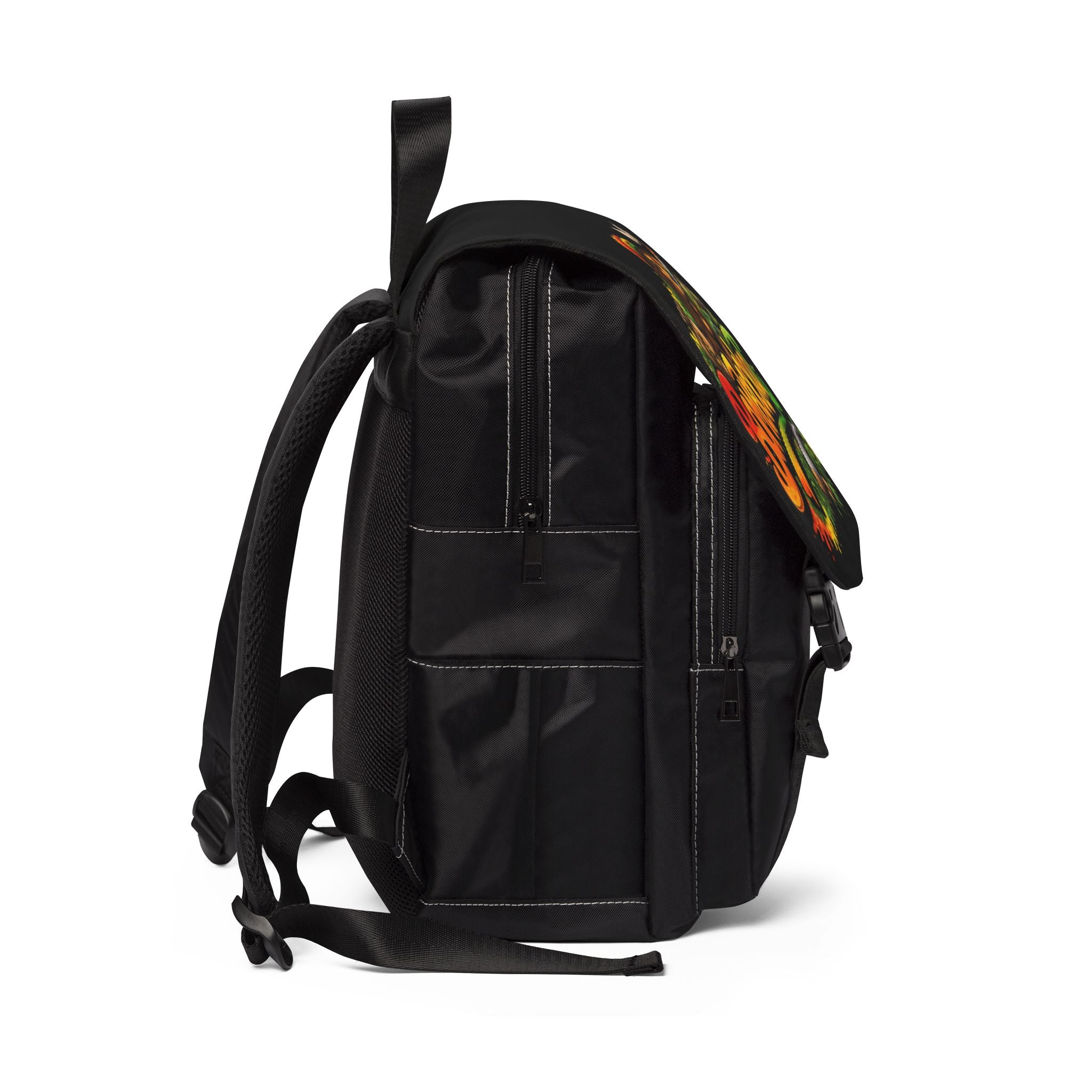 Bomboclaat Graphic Backpack — Bold Streetwear Travel Bag