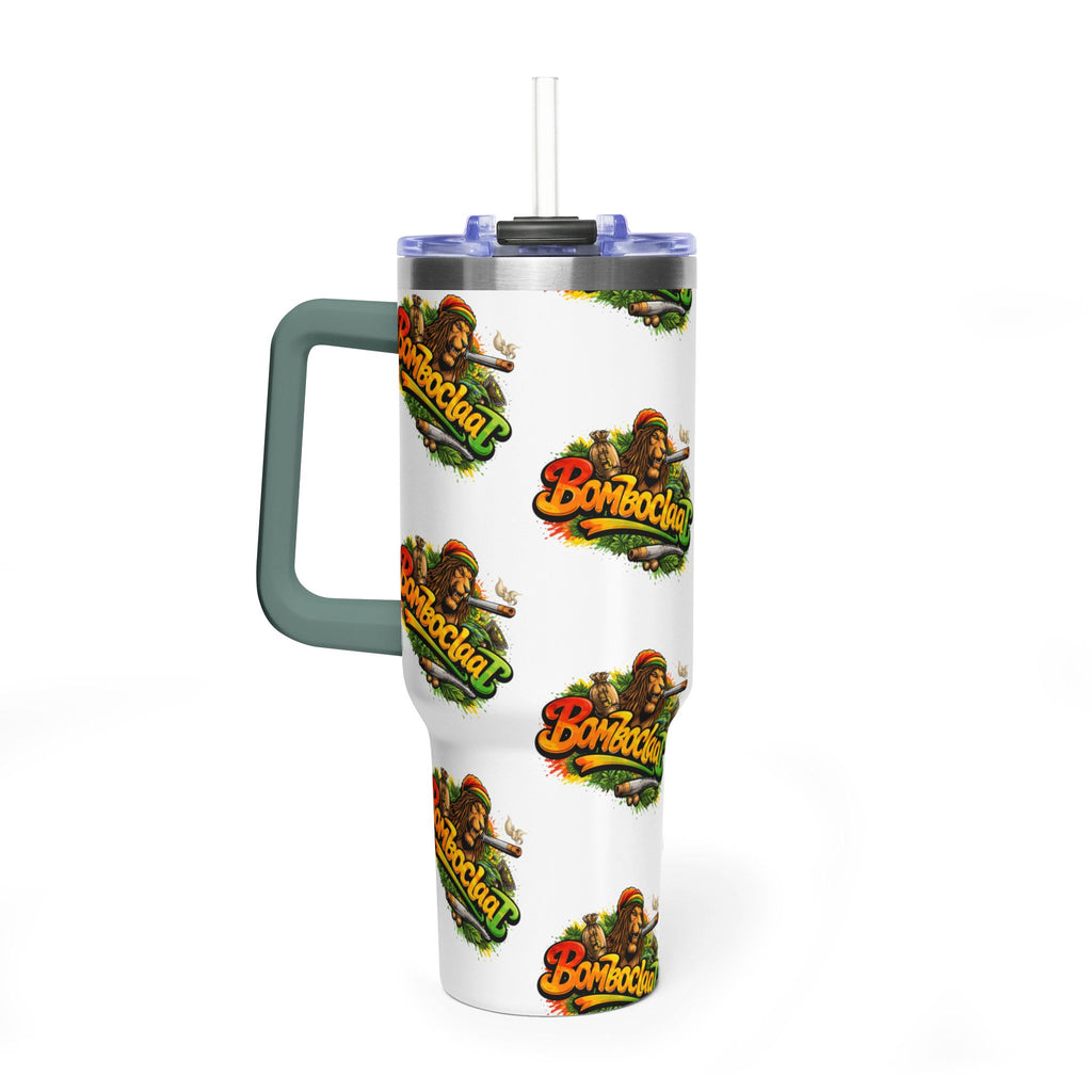 40oz Vacuum Tumbler – Colorful Bombochar Logo Stainless Travel Mug (Insulated)