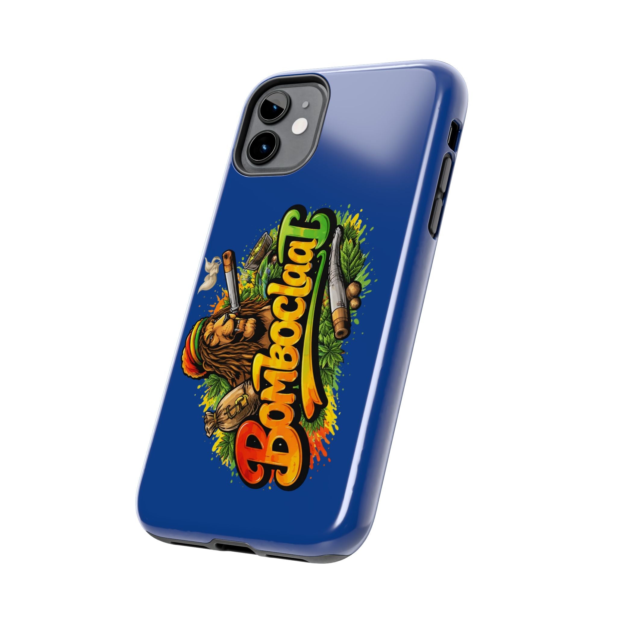 Rasta Lion Smoking  bomboclaat Phone Case | Tough Phone Cases