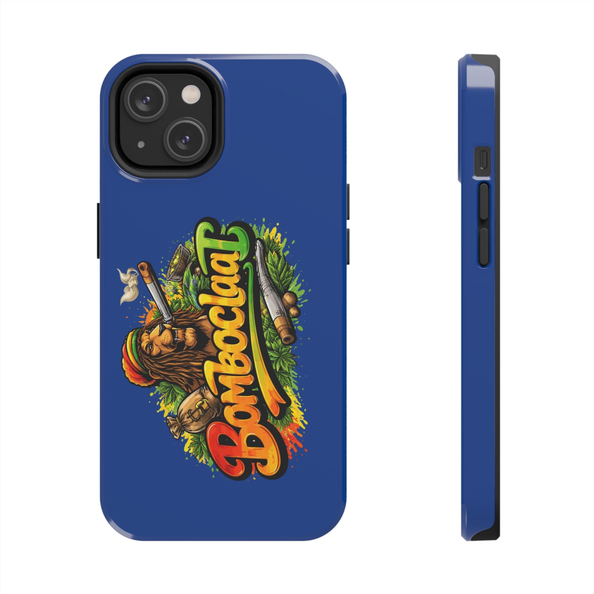 Rasta Lion Smoking  bomboclaat Phone Case | Tough Phone Cases