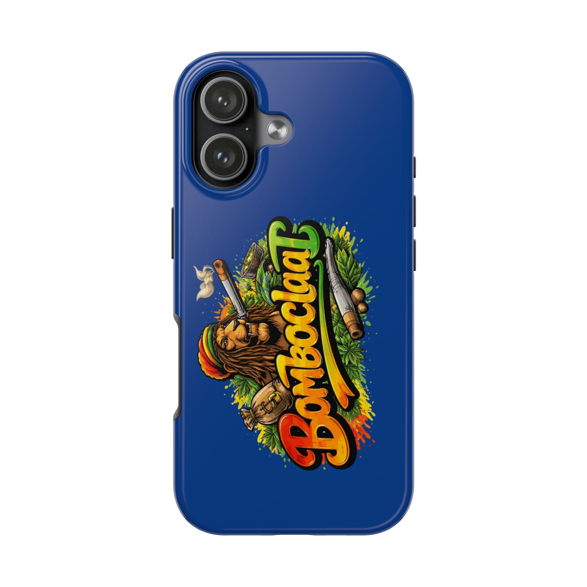 Rasta Lion Smoking  bomboclaat Phone Case | Tough Phone Cases