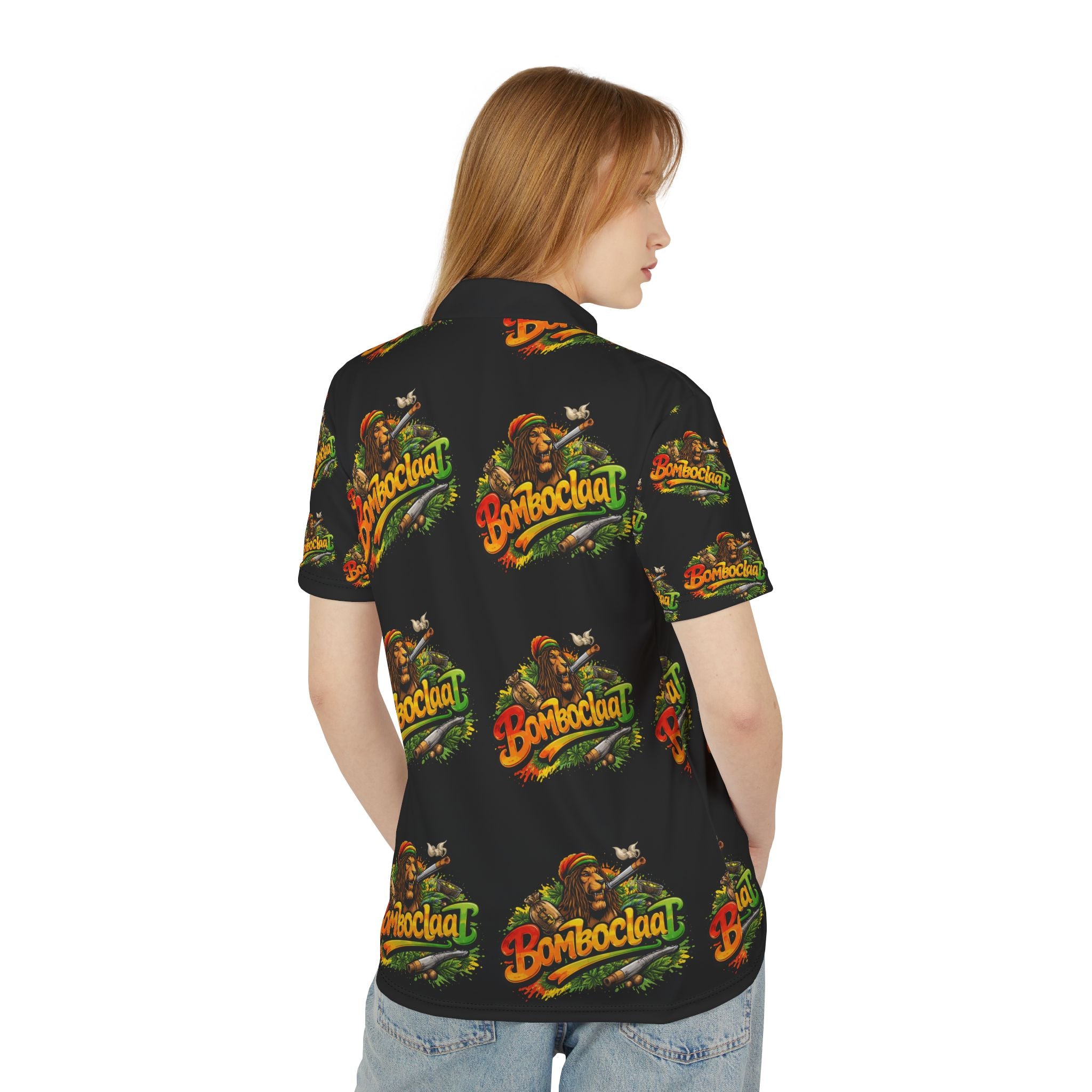 Bomblocat Logo All-Over Print Polo Shirt