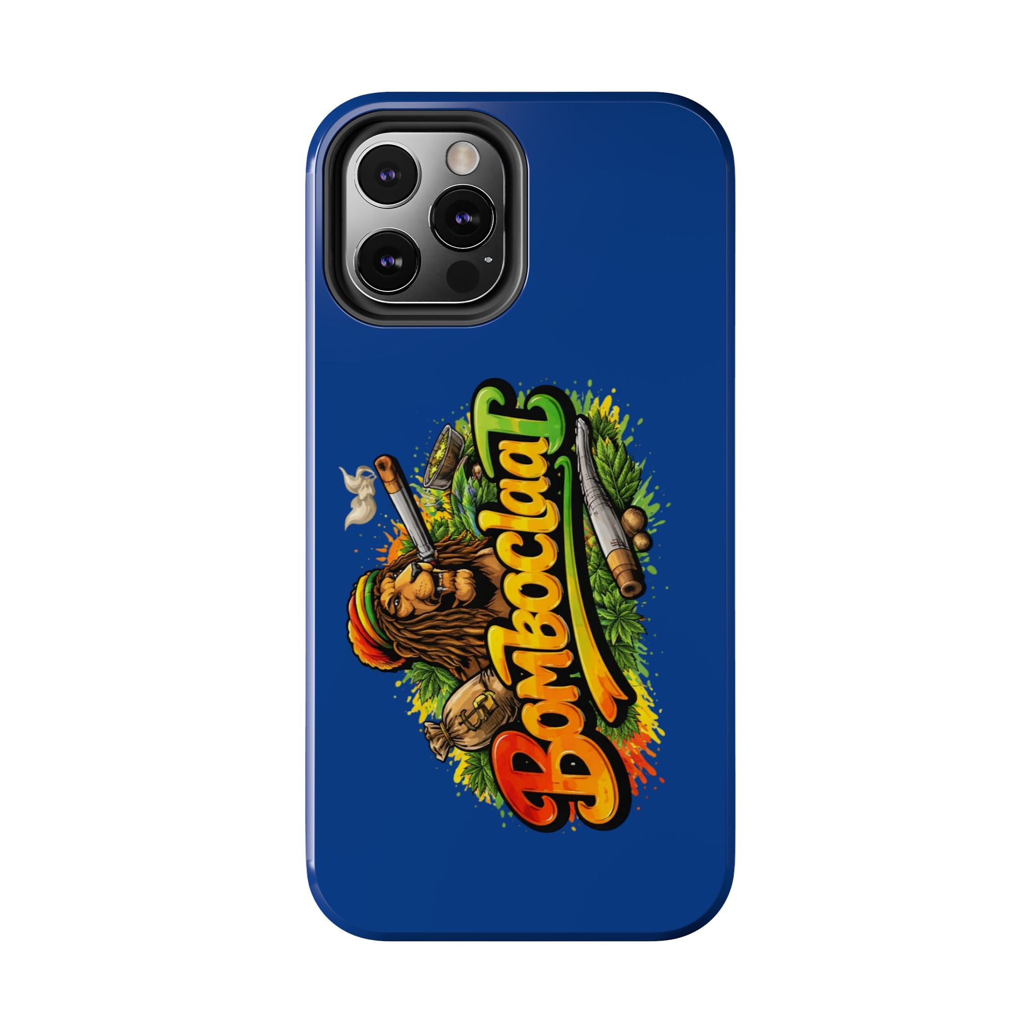 Rasta Lion Smoking  bomboclaat Phone Case | Tough Phone Cases