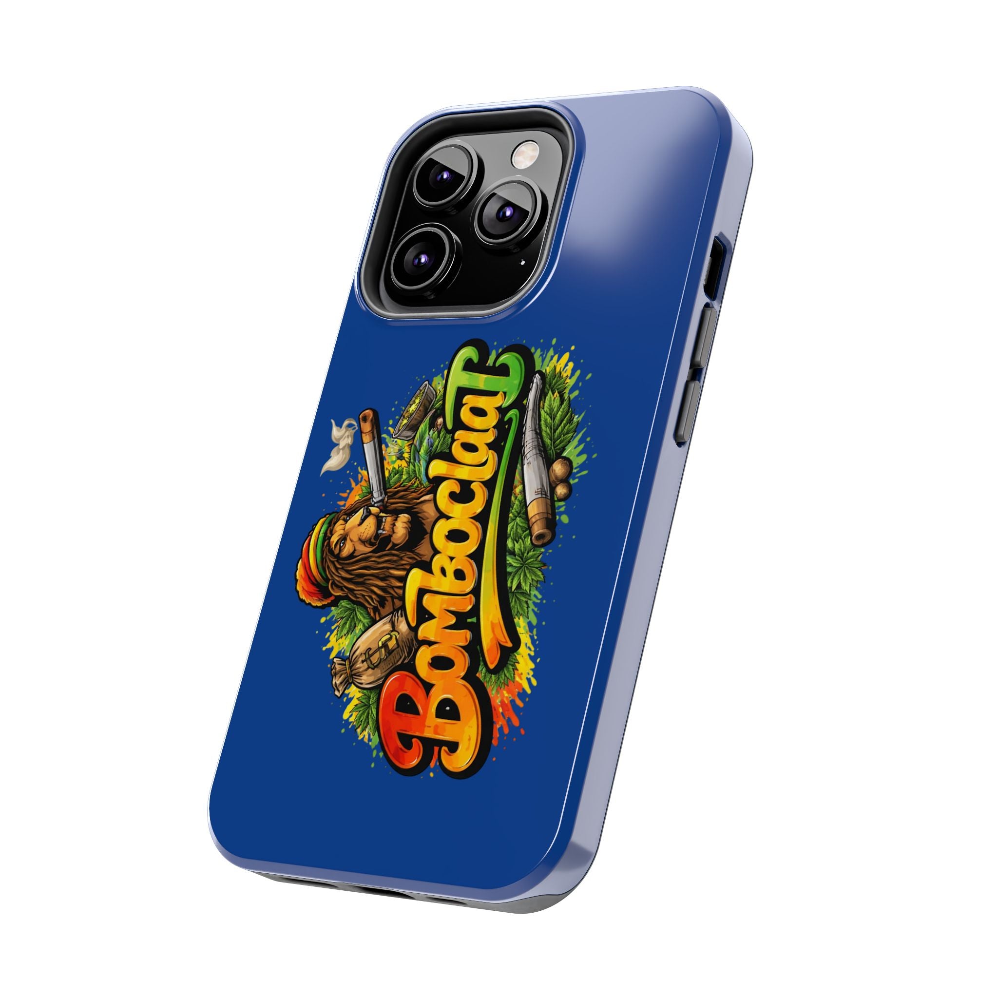 Rasta Lion Smoking  bomboclaat Phone Case | Tough Phone Cases