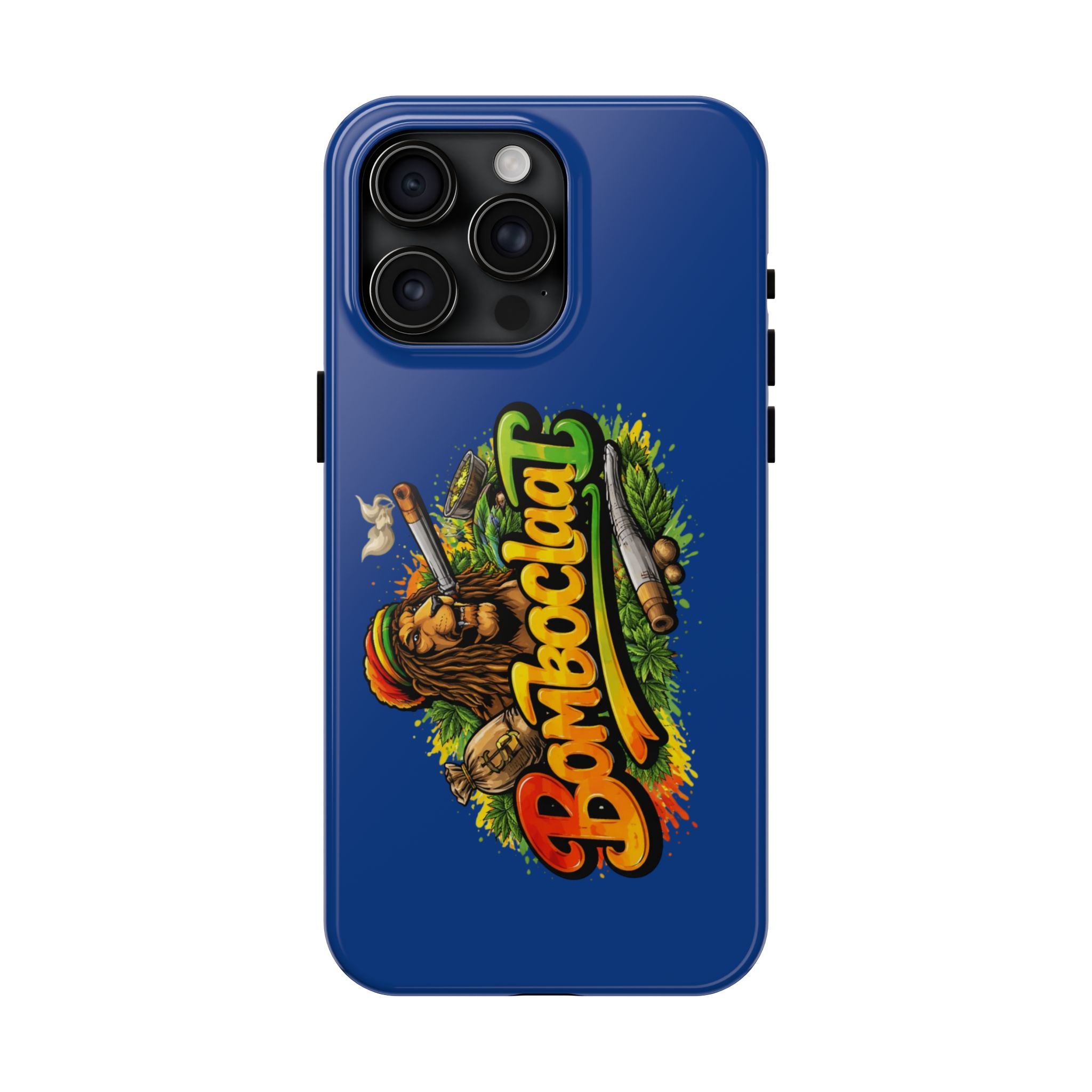 Rasta Lion Smoking  bomboclaat Phone Case | Tough Phone Cases