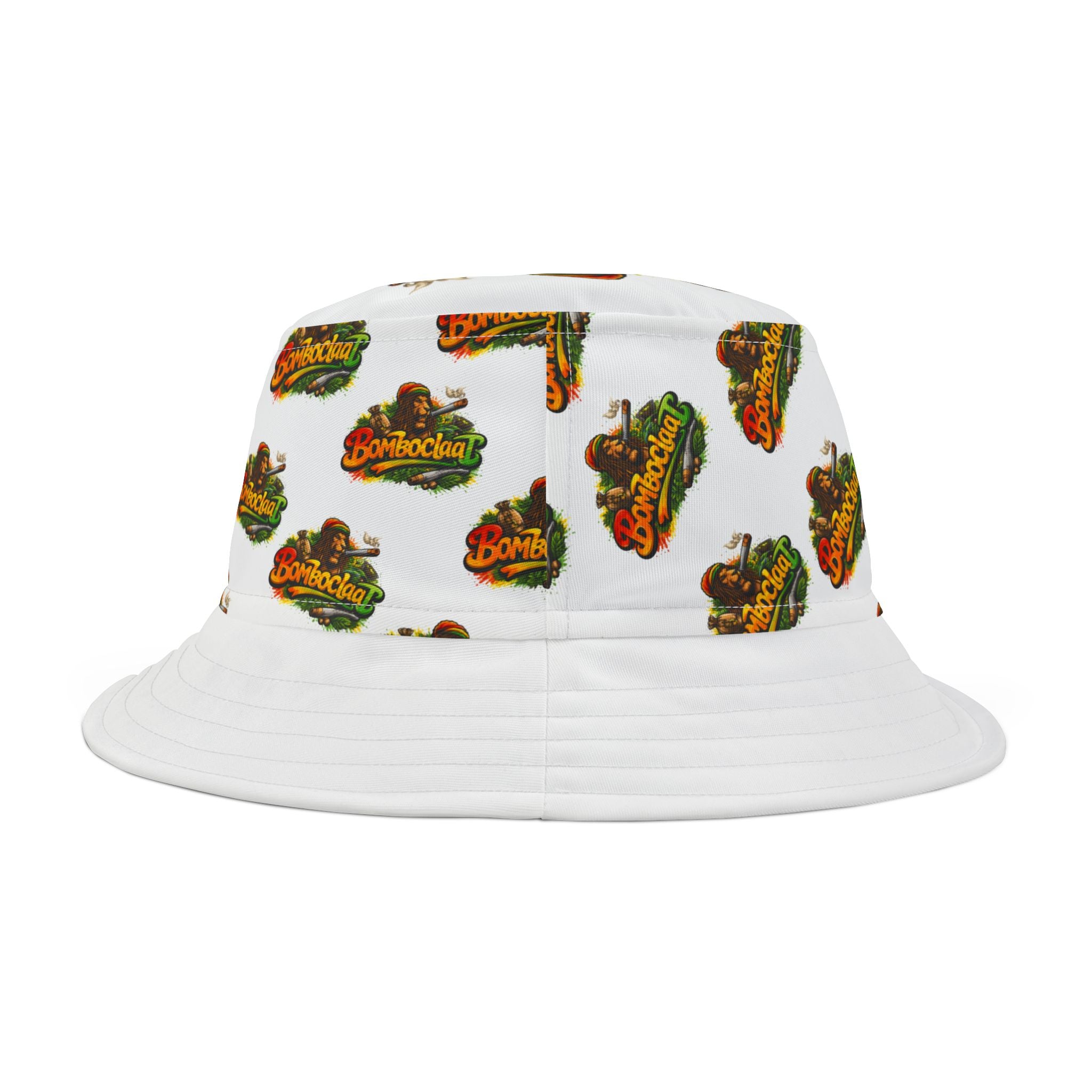 Jamaica Vibes Bucket Hat — bomboclaat All-Over Print