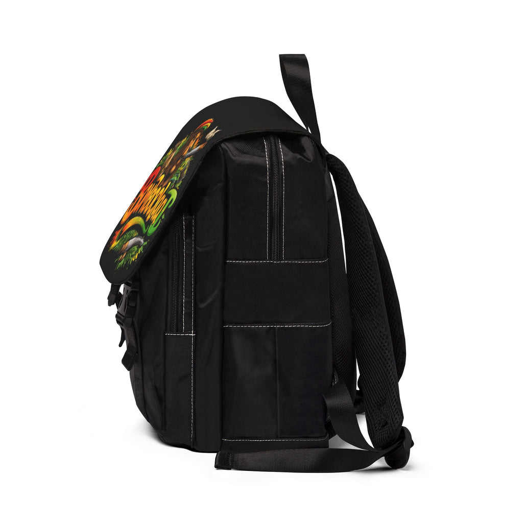 Bomboclaat Graphic Backpack — Bold Streetwear Travel Bag