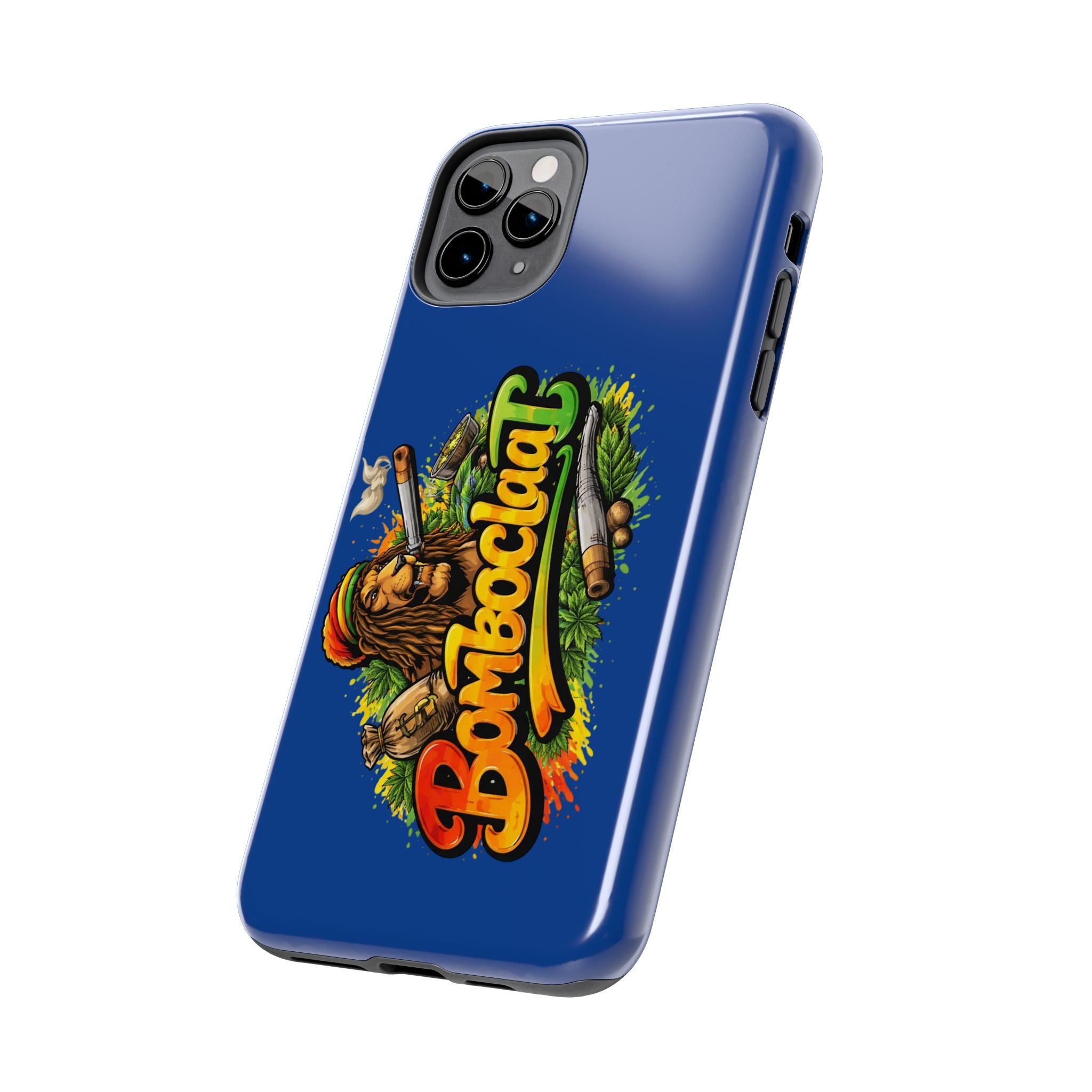 Rasta Lion Smoking  bomboclaat Phone Case | Tough Phone Cases