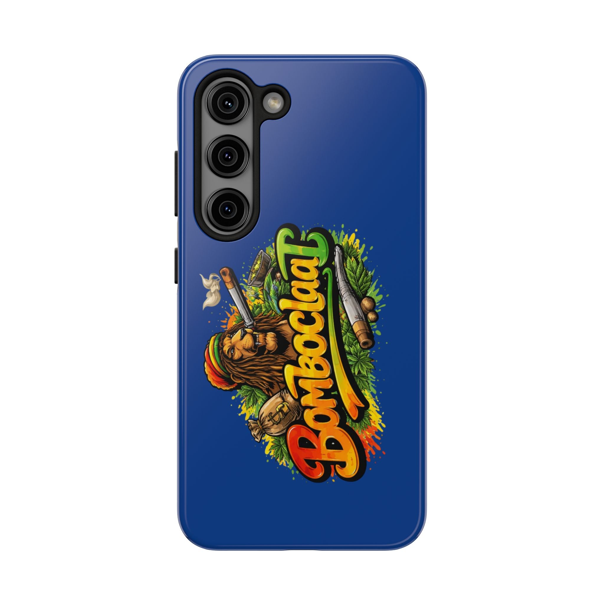 Rasta Lion Smoking  bomboclaat Phone Case | Tough Phone Cases
