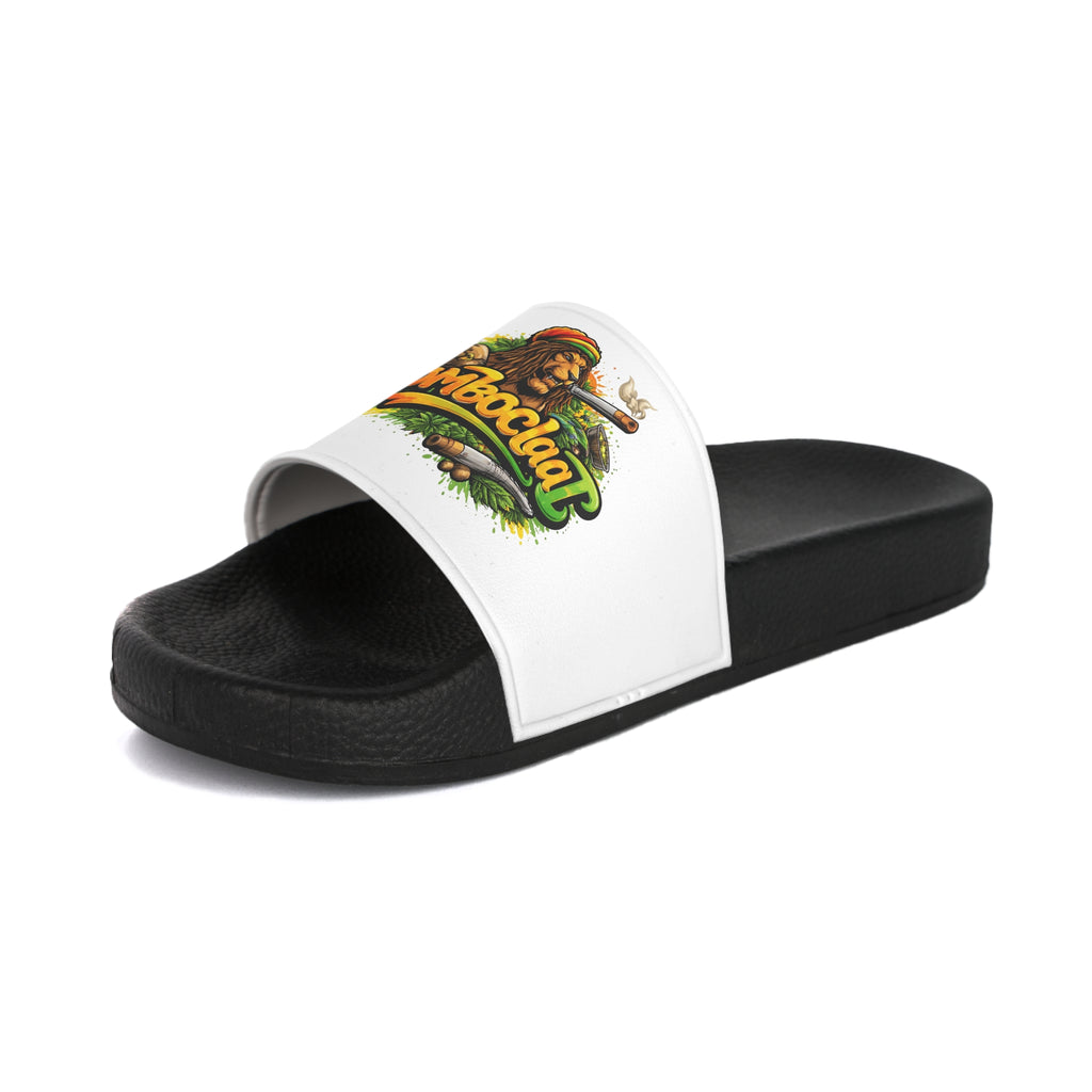 BomBoccat Graphic Slide Sandals — Women's Casual Beach & Pool Slides