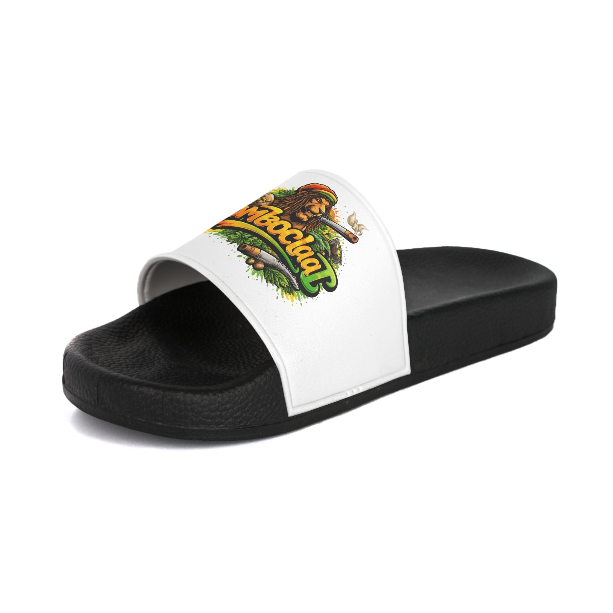 BomBoccat Graphic Slide Sandals — Women's Casual Beach & Pool Slides
