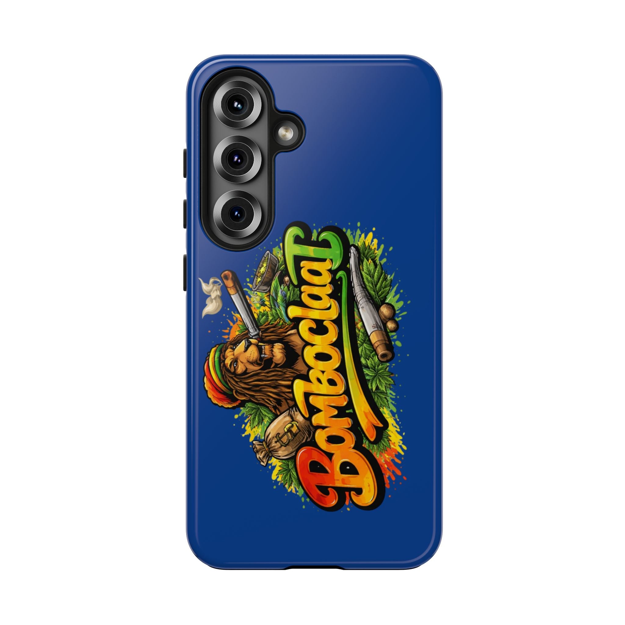 Rasta Lion Smoking  bomboclaat Phone Case | Tough Phone Cases