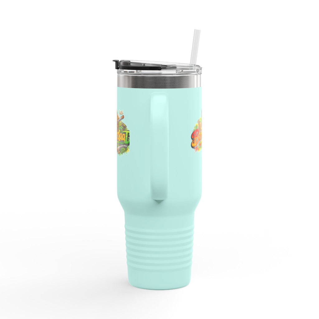 Bomboclaat Travel Mug — 40oz Insulated Tumbler with Rasta Reggae Design