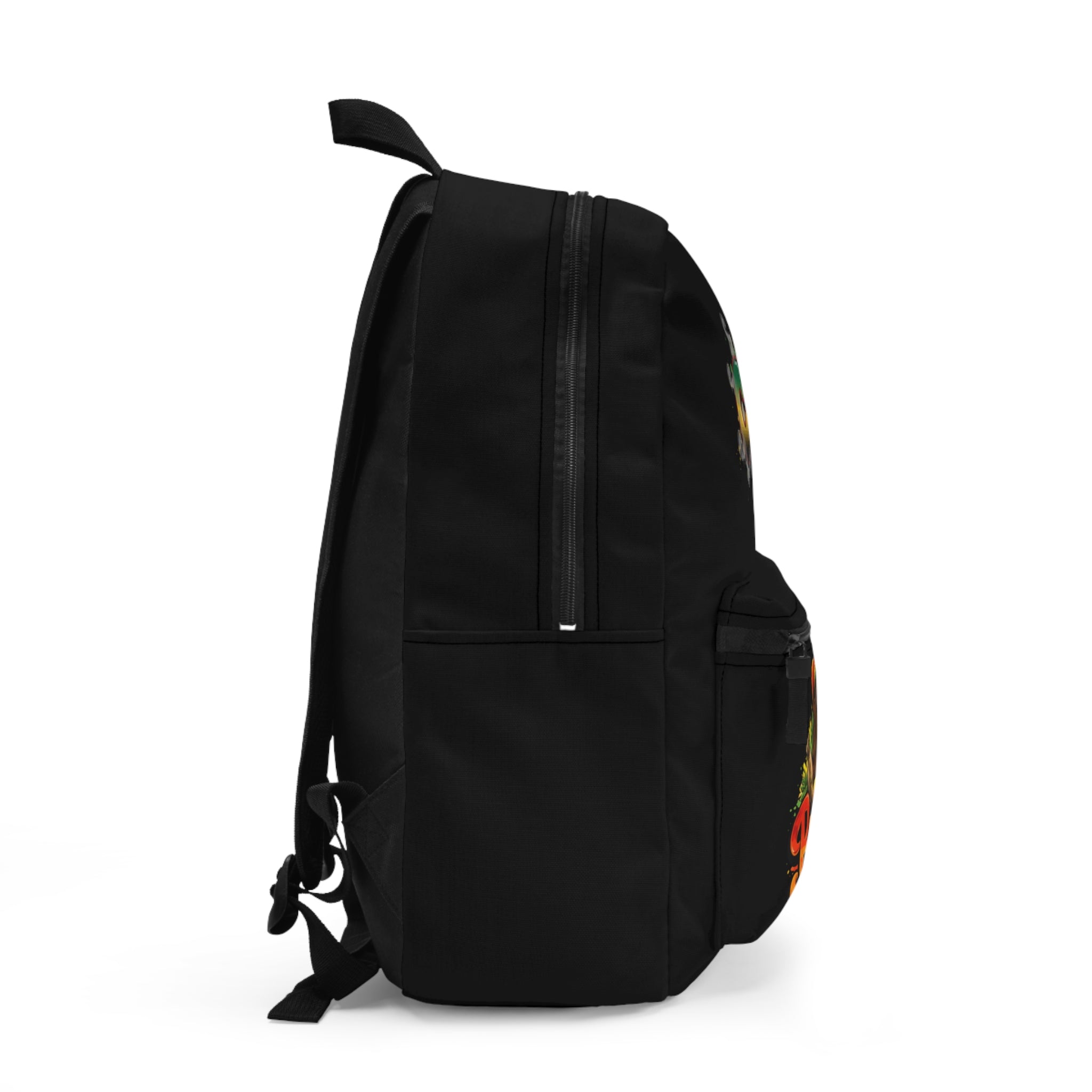 Rasta Lion "Bomboclaat" Backpack - Colorful Reggae Streetwear Bag