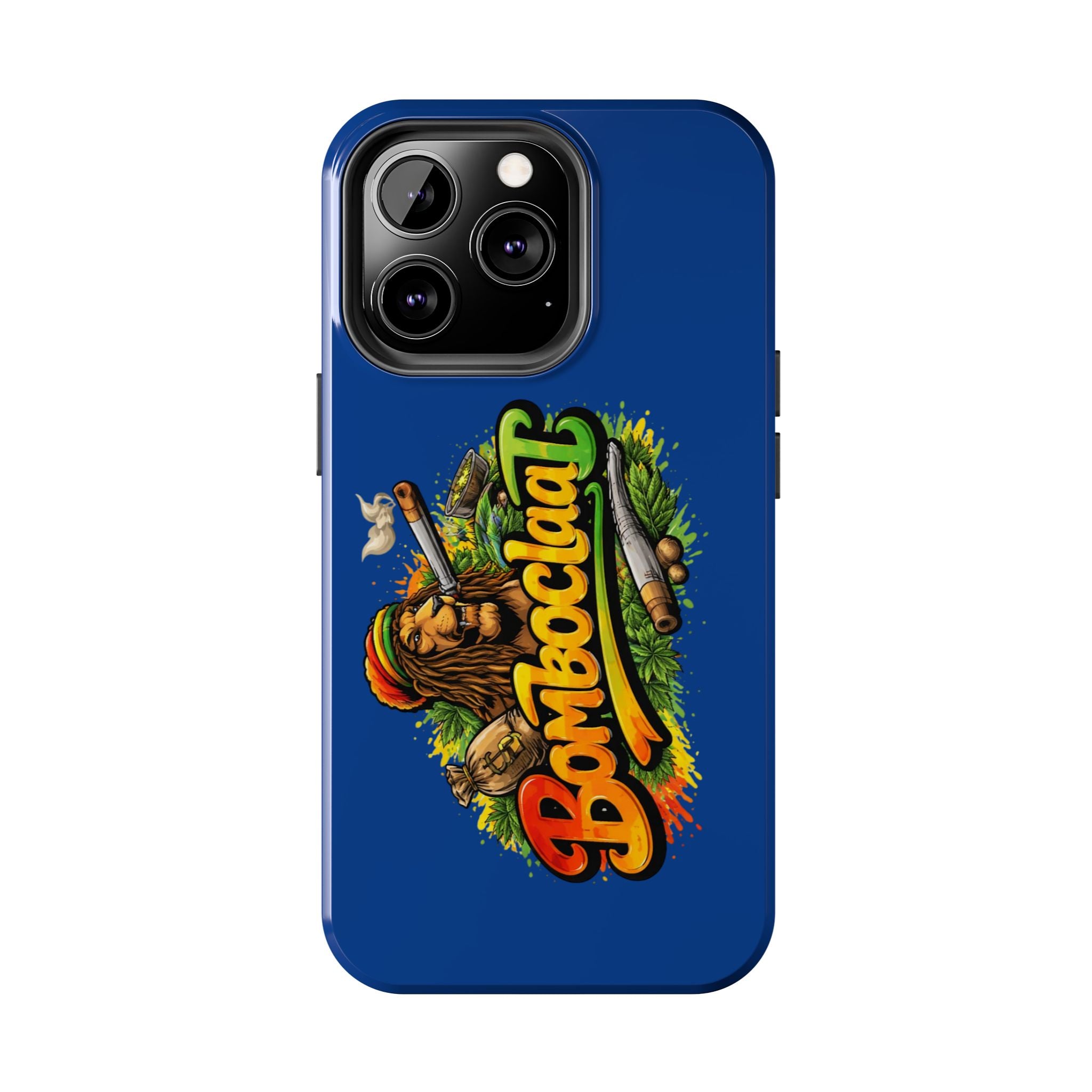 Rasta Lion Smoking  bomboclaat Phone Case | Tough Phone Cases
