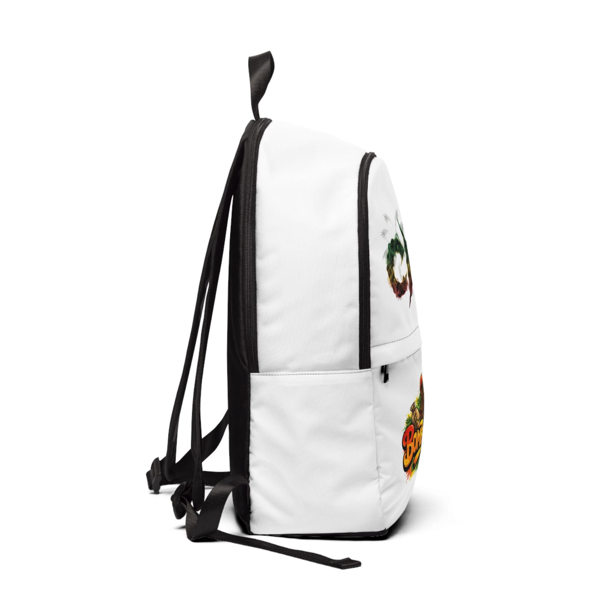 Rasta Vibes "Bomboclaat" Graphic Backpack