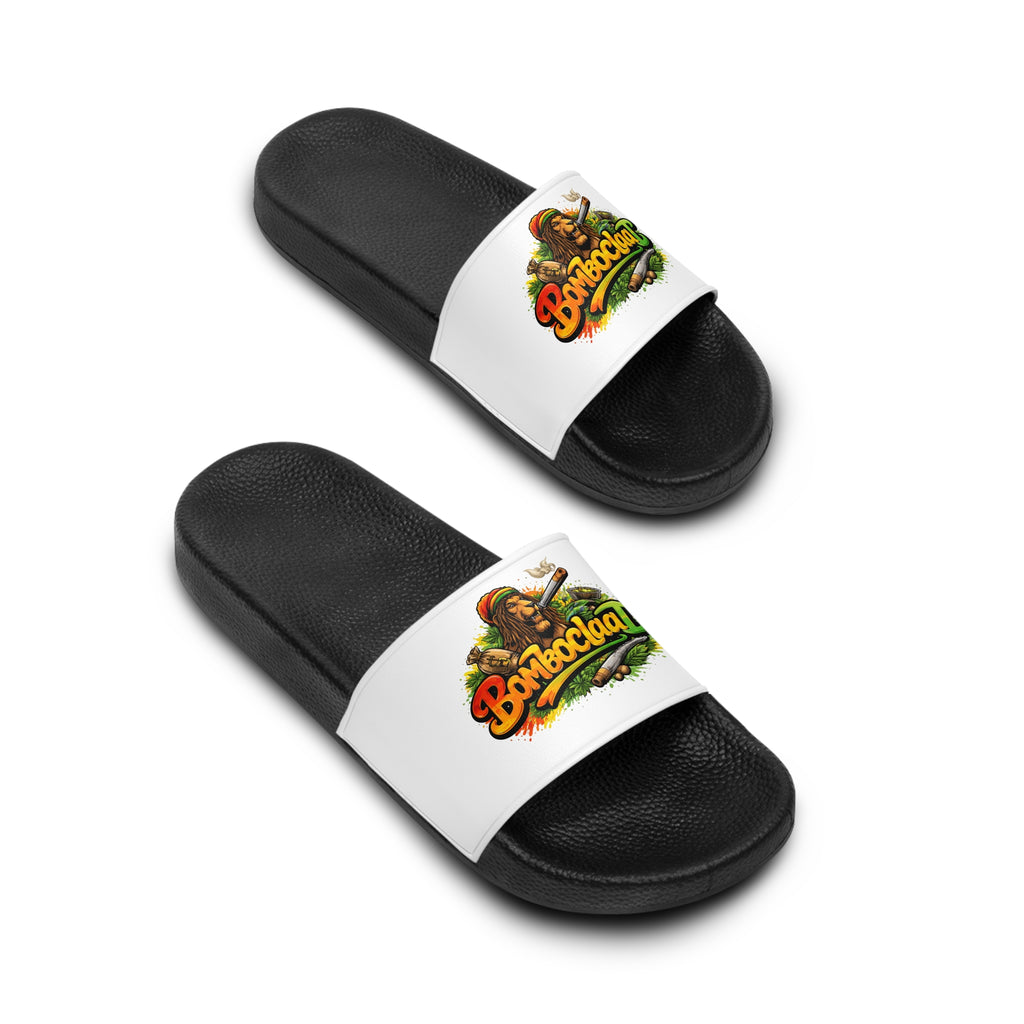 BomBoccat Graphic Slide Sandals — Women's Casual Beach & Pool Slides