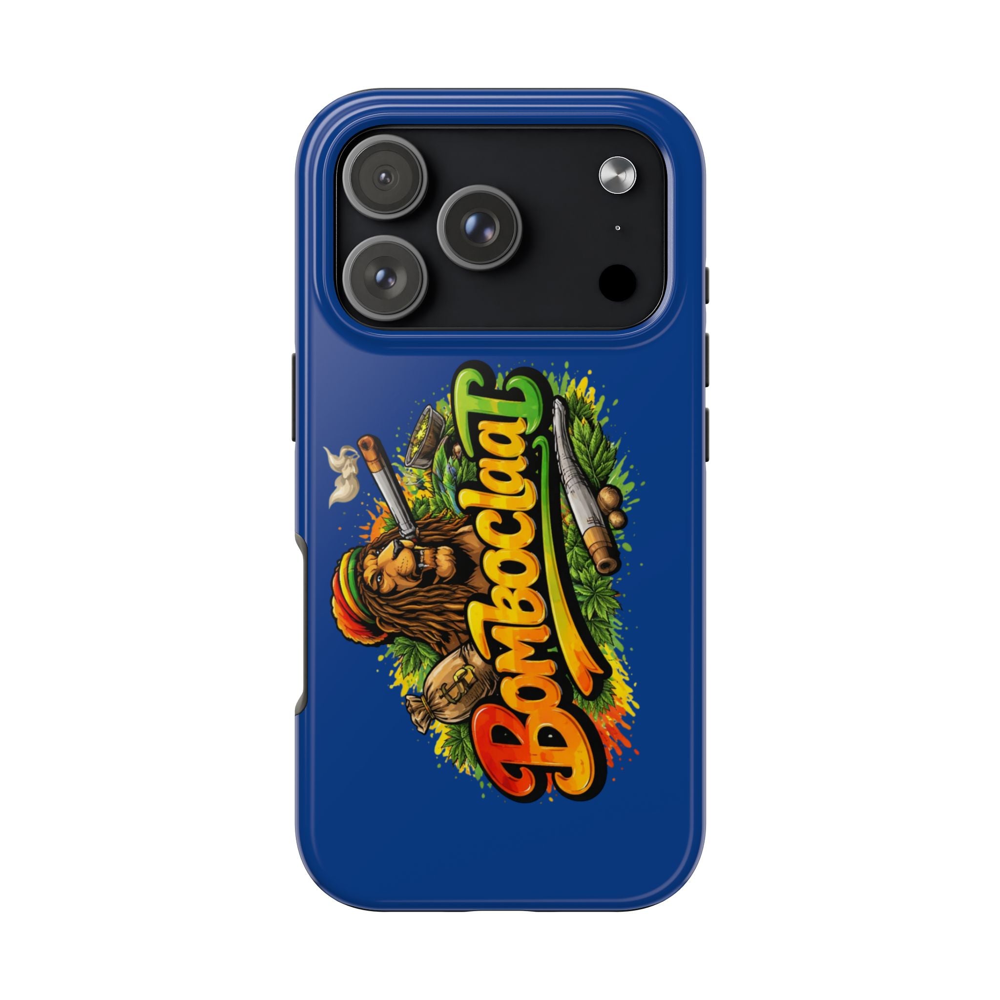 Rasta Lion Smoking  bomboclaat Phone Case | Tough Phone Cases