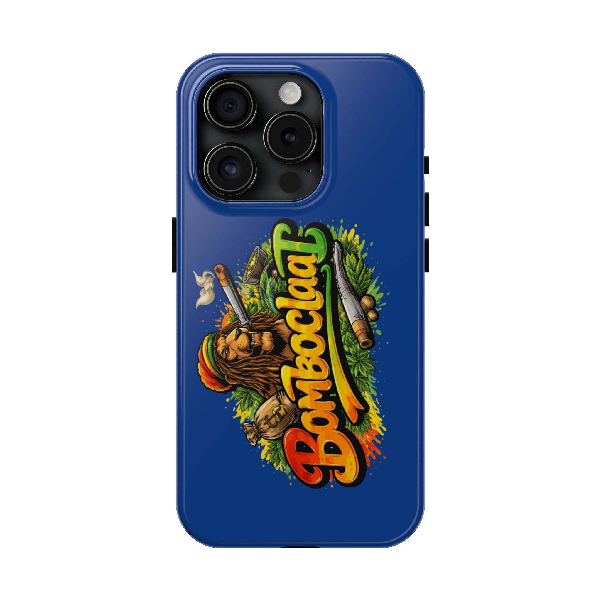 Rasta Lion Smoking  bomboclaat Phone Case | Tough Phone Cases