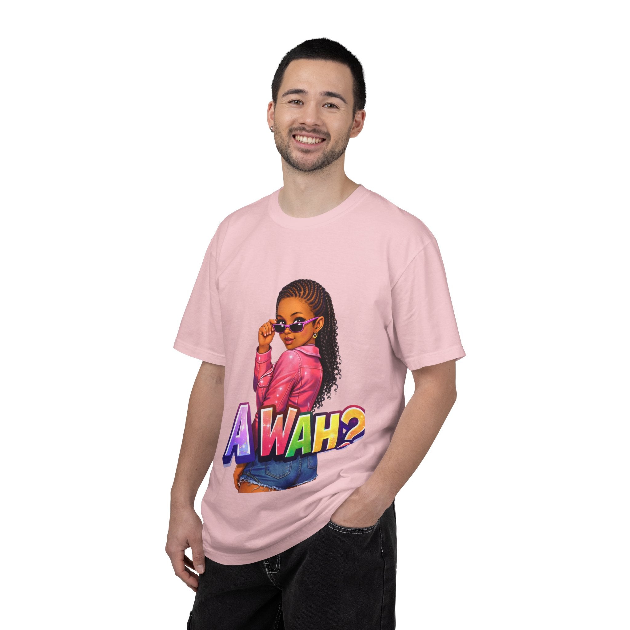 A WAH? Graphic T‑Shirt —Jamaican Girl Design