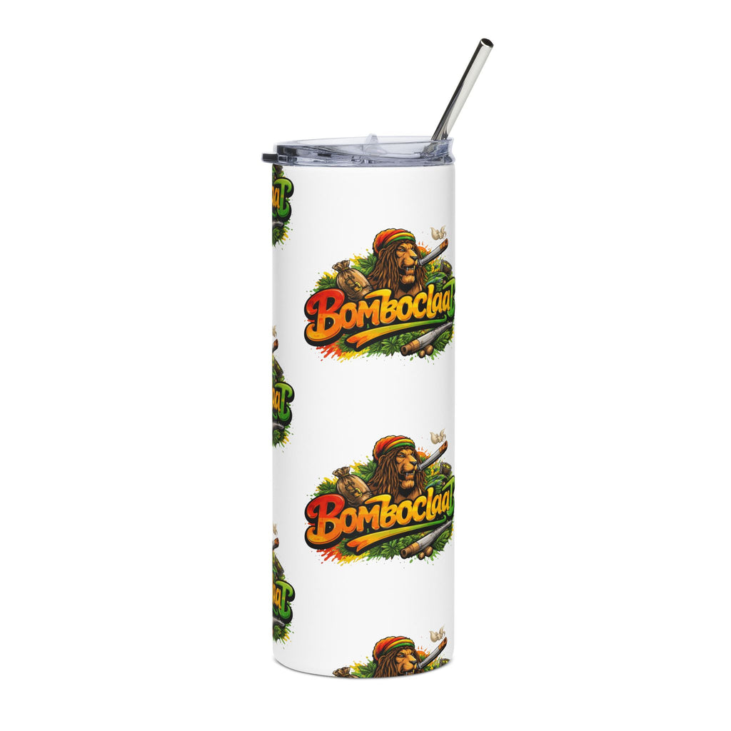 Bomboclaat Stainless Steel Tumbler — 20 oz Rasta Reggae Travel Cup